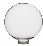 Samlepære Globe glas Klar 125Ø 31,5mm gevind (Passer til adaptor 7001127)